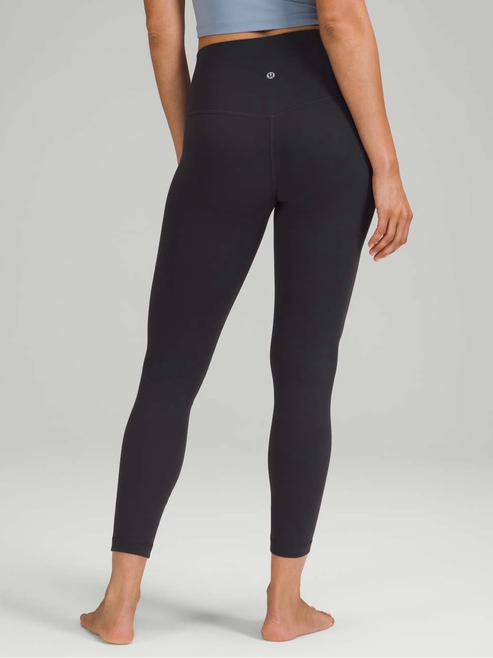 lululemon * NWT 6 * 25” align HR nulu pant * black granite BGNT dark gray